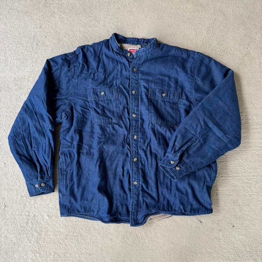 Men's XL Wrangler Button-Up Overshirt